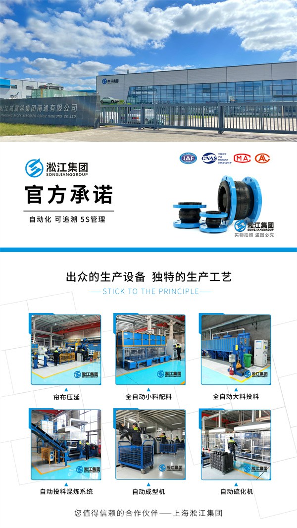 贵阳市LVR(S)系列立式多级离心泵耐高温橡胶接头